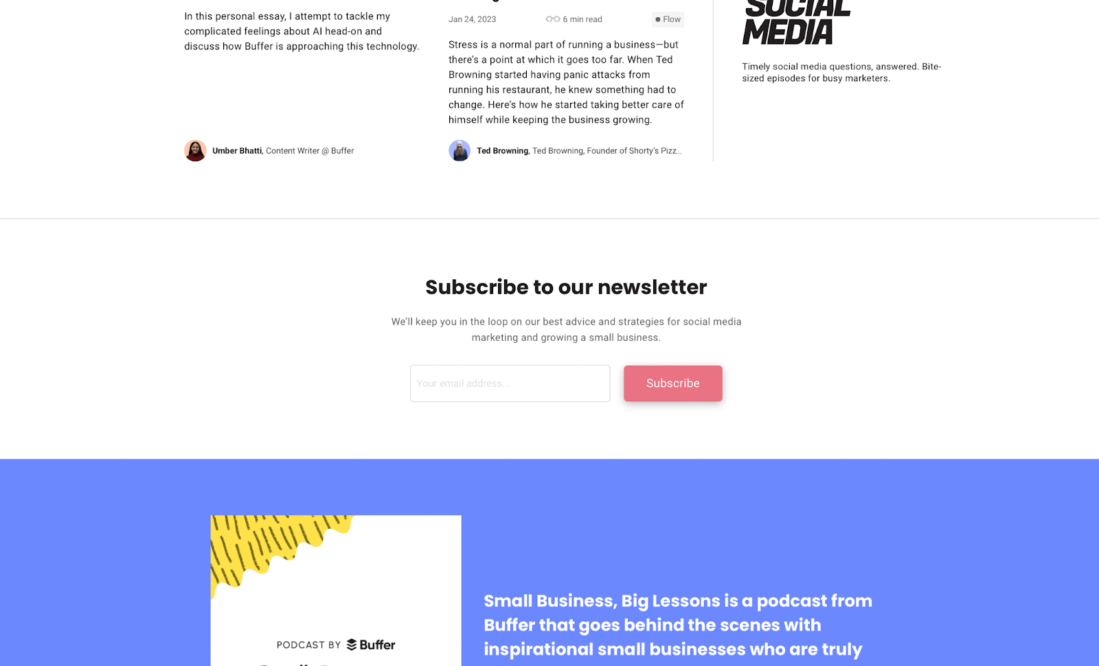 Ask Buffer How Do I Gain More Email Newsletter Subscribers