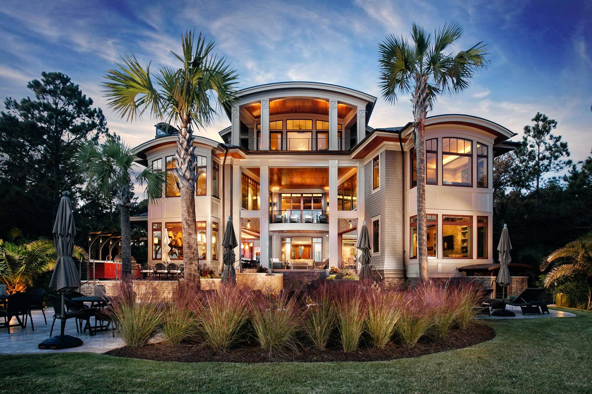 Transitional Style Custom Home Builders Kiawah Island, SC