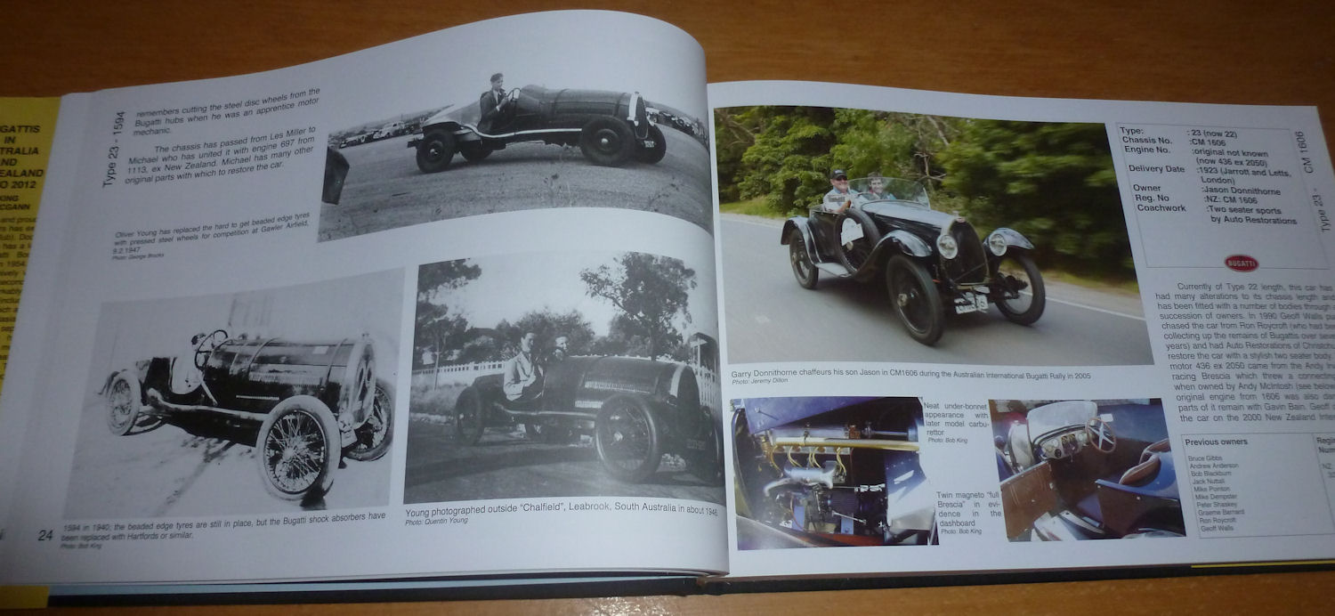 the Bugatti Page Bugatti Book 43