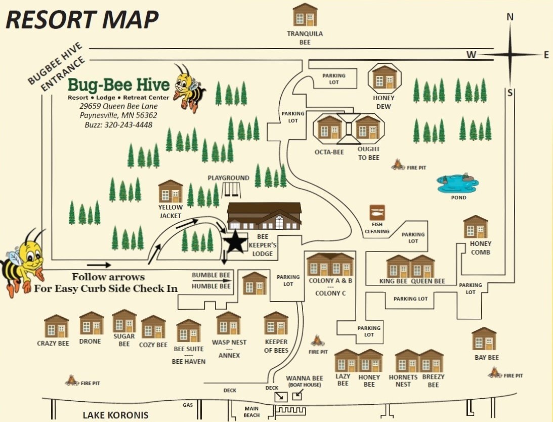 Lodging BugBee Hive Resort
