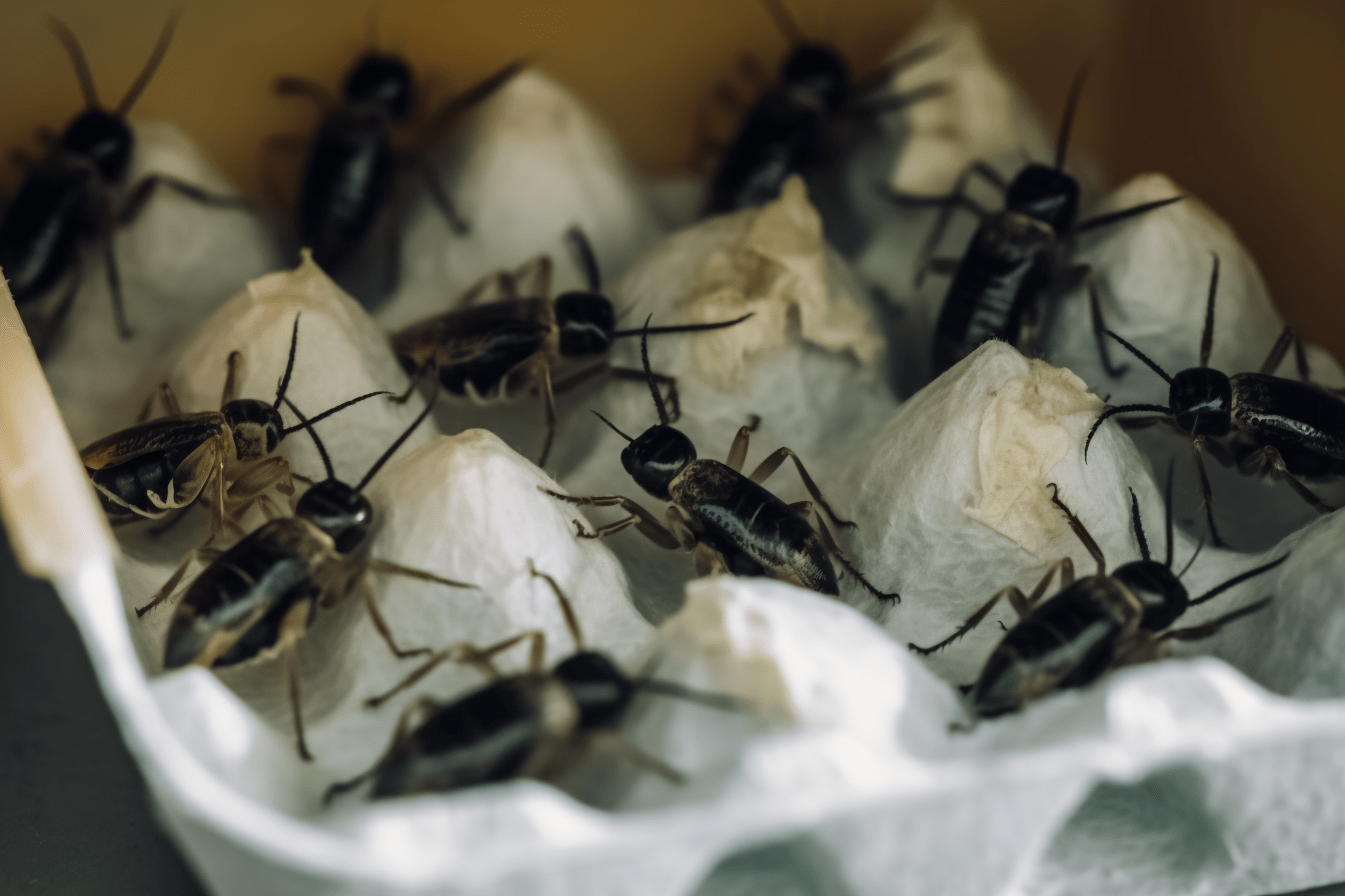 Why Do Crickets Like Egg Cartons? Bug Domain
