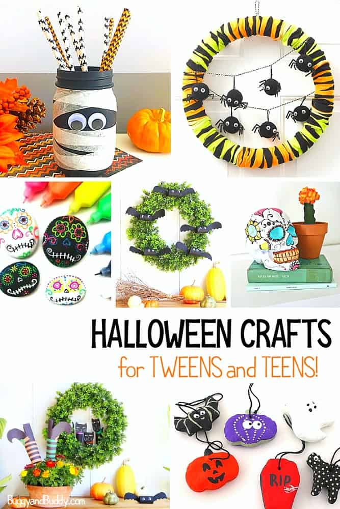30+ Halloween Crafts for Tweens and Teens Buggy and Buddy