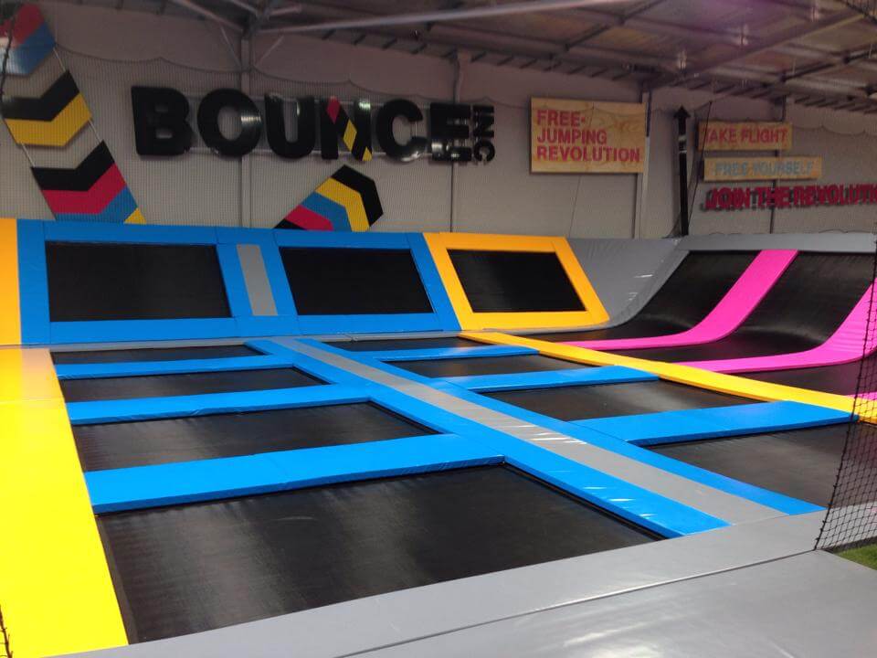 Trampoline Park Fun For Kids At Bounce