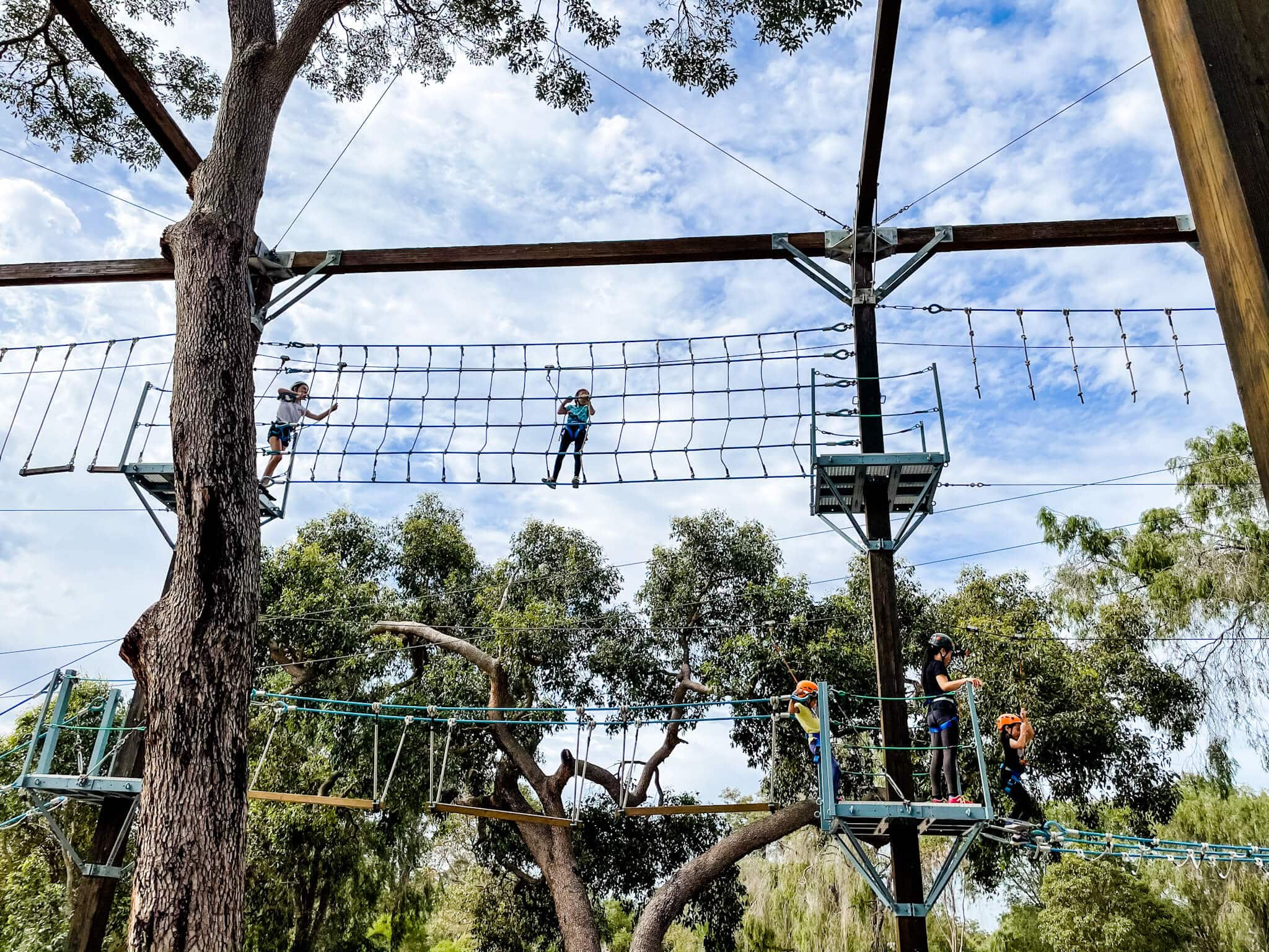 The Climb Zone at Kerem Adventure Camp, Bullsbrook Buggybuddys guide