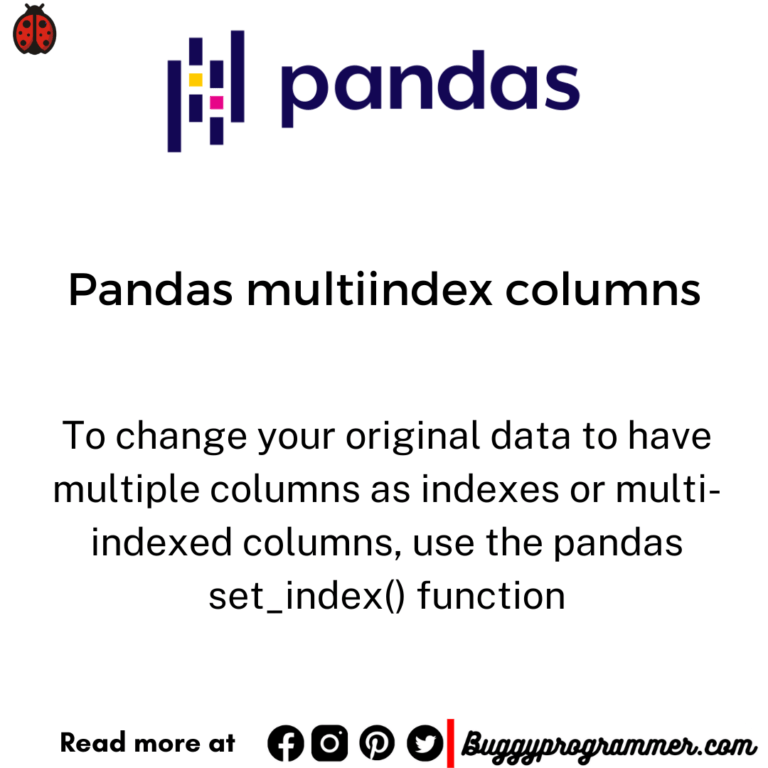 Understand How To Convert Pandas Multiindex Columns To Single Index