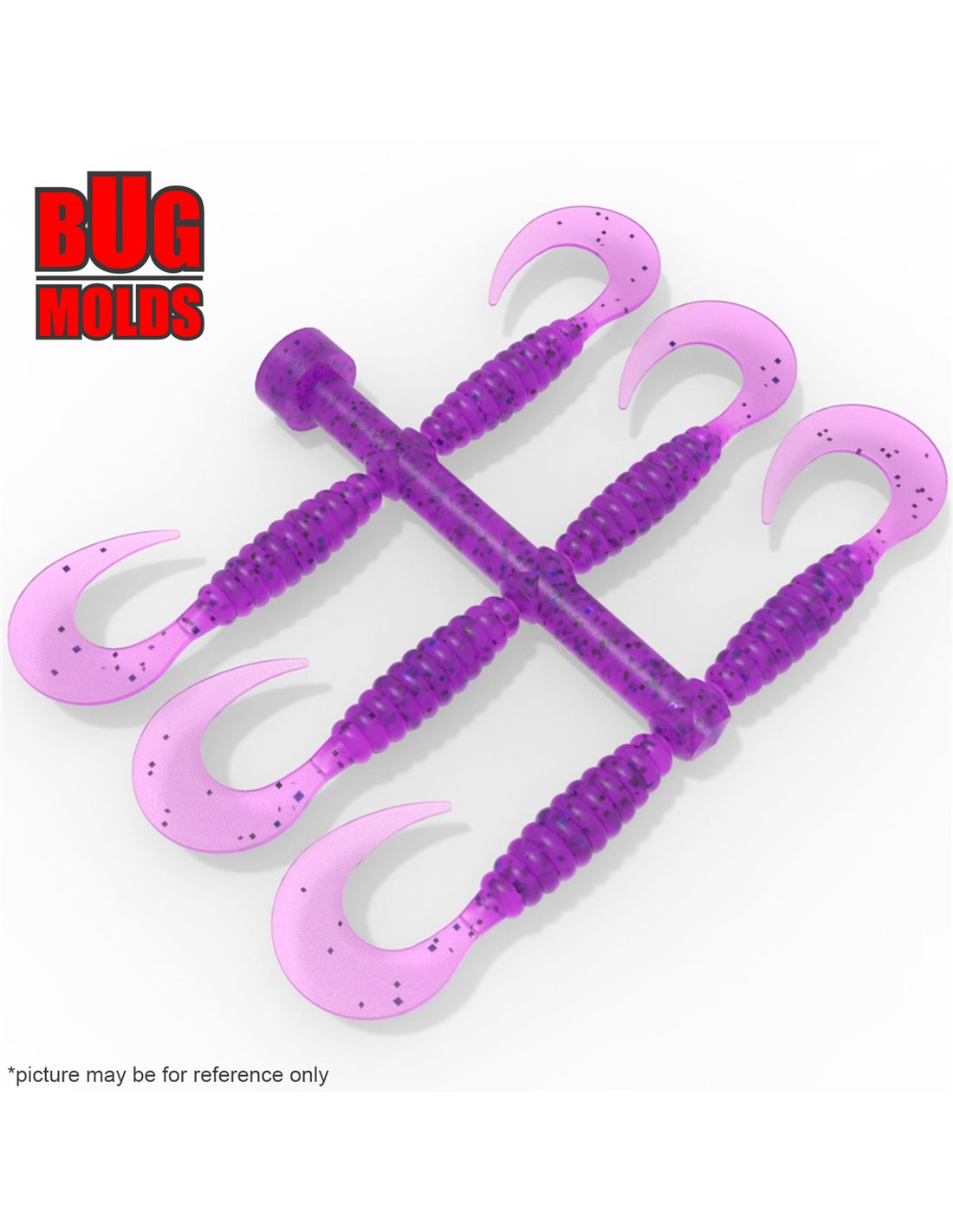 2part doit yourself bait mold making fishing soft plastic baits artificial stone aluminum