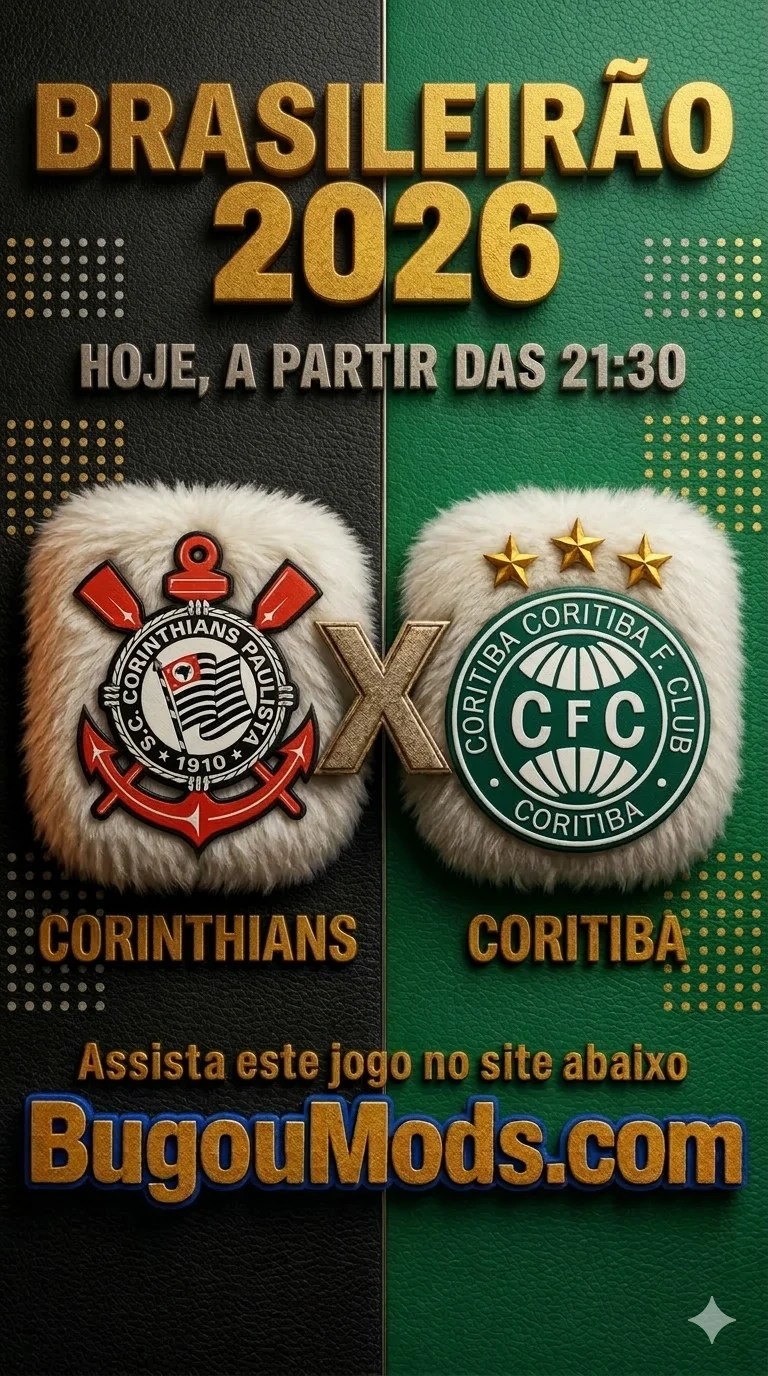 Pôster de Corinthians x Coritiba