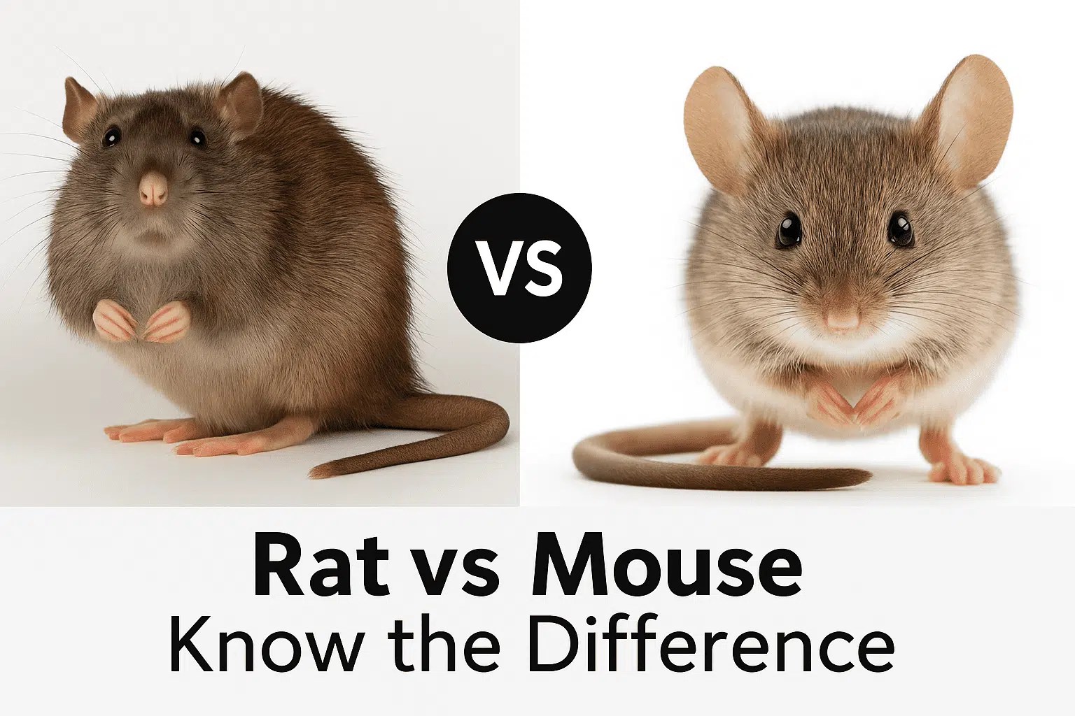 Rats Vs Mice Key Differences And Pest Control Tips