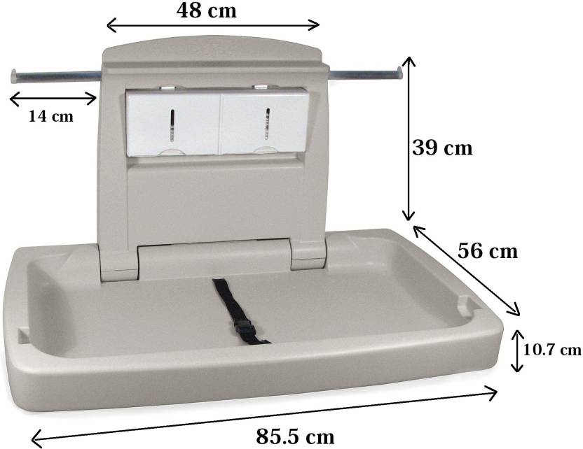 WallMounted Folding Vertical Toilet Bathroom Baby Diaper Changing