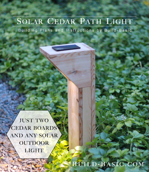 Build a Solar Cedar Path Light ‹ Build Basic