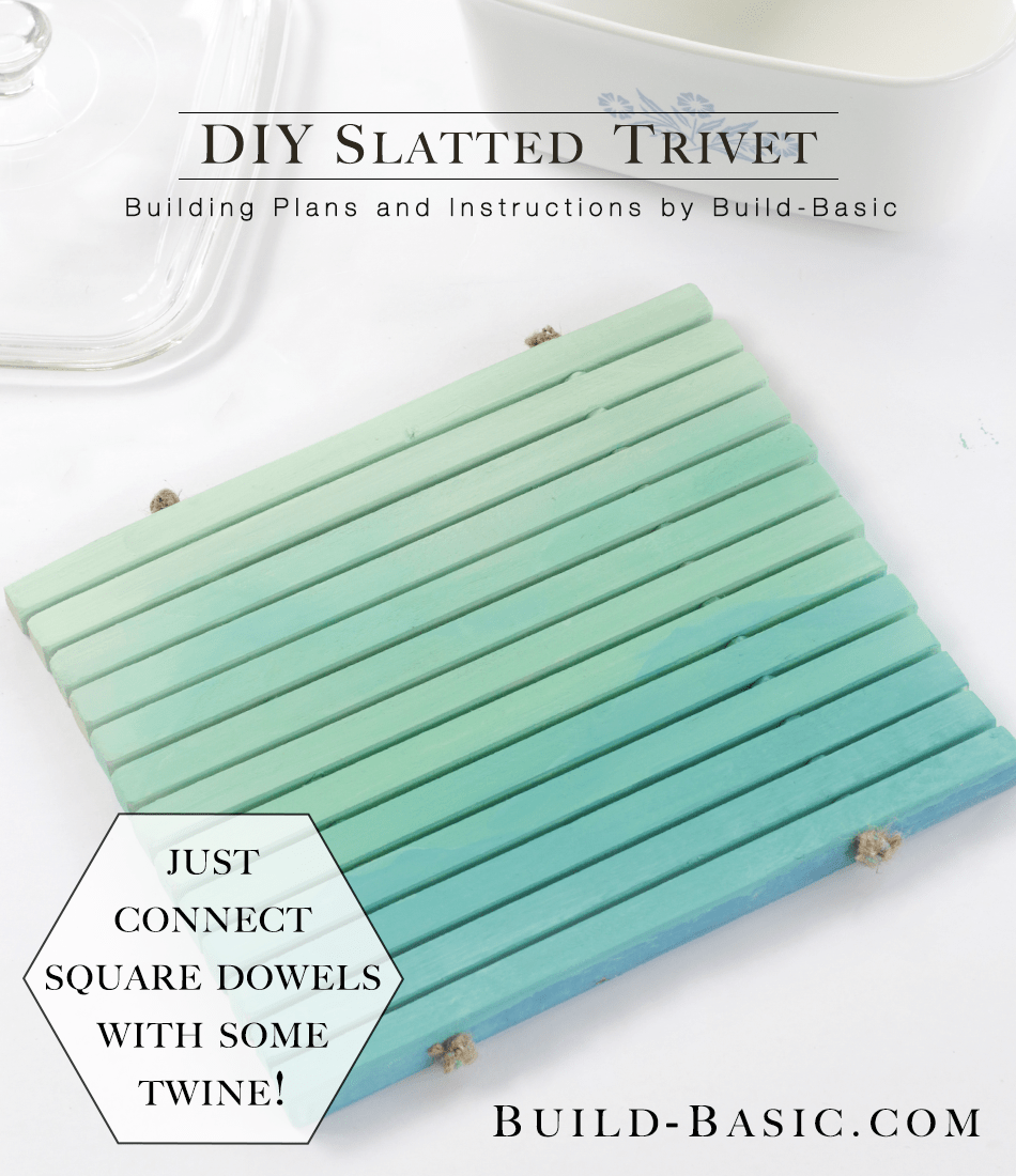 Build a DIY Slatted Trivet ‹ Build Basic
