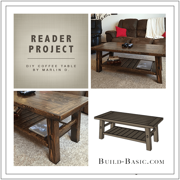 Reader Project DIY Coffee Table Build Basic