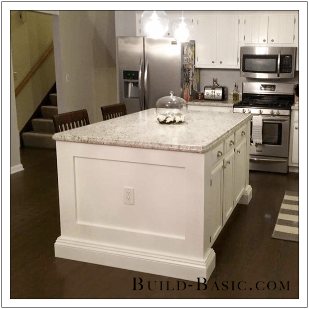 Reader Project DIY Kitchen Island Build Basic