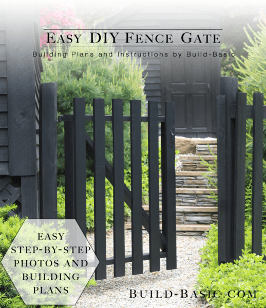 Build an Easy DIY Fence Gate Build Basic