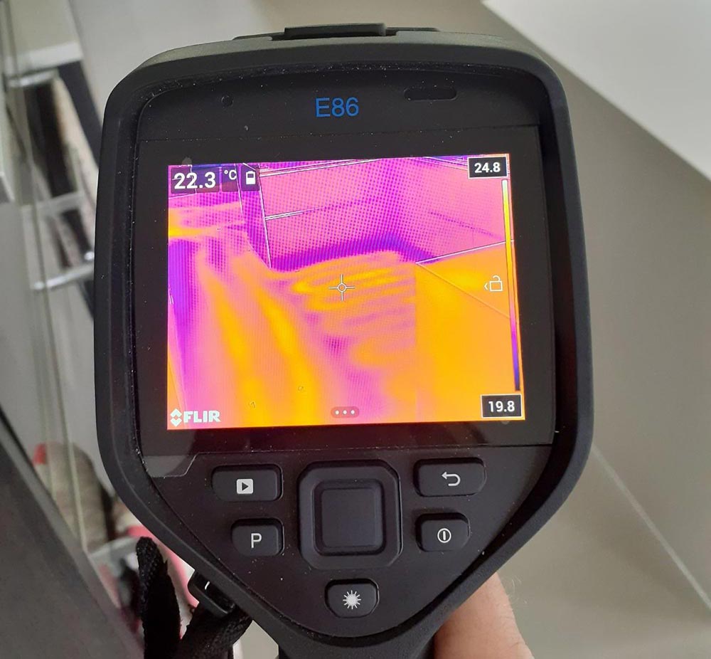 Underfloor Heating Thermal Imaging Build IR