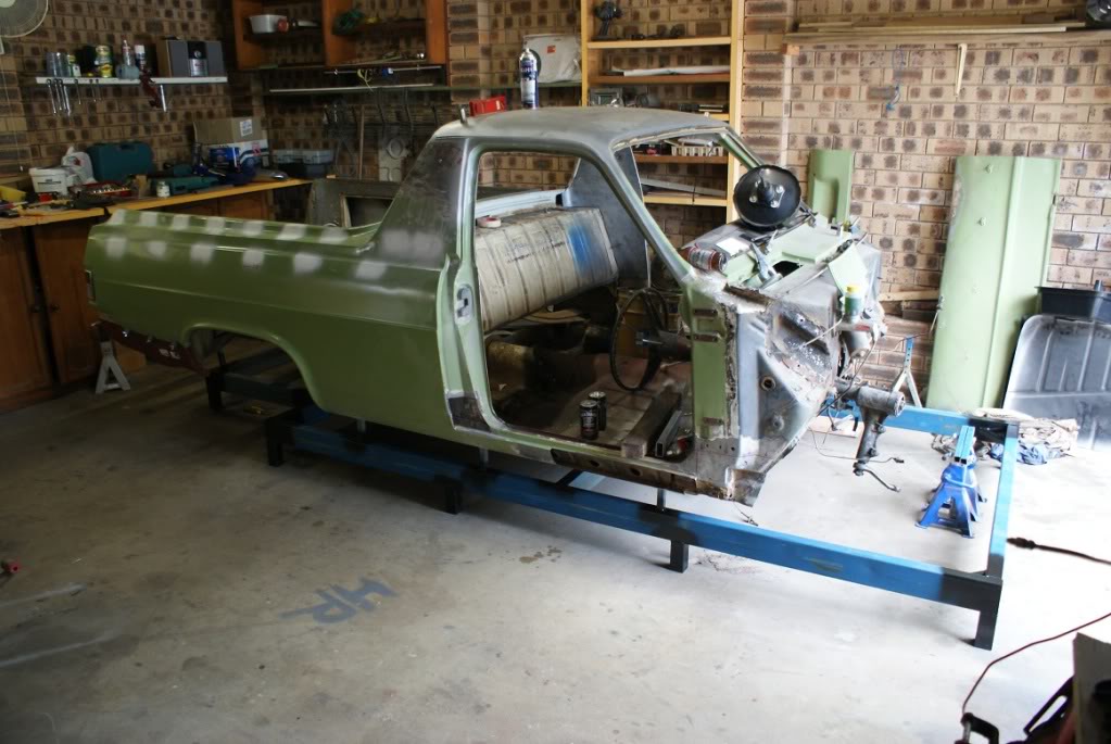 Holden HR Ute Pro Street build