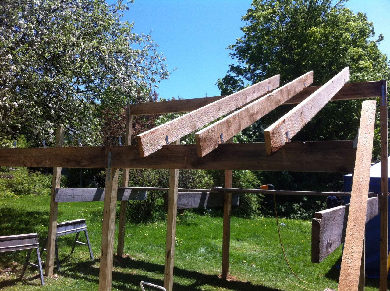 Rafters, Strapping and Roofing Cliff Dutton Carpentry