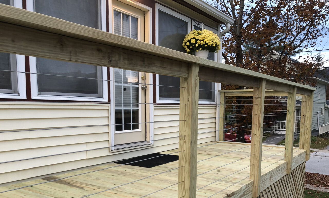 Stand Alone Deck - Cliff Dutton Carpentry