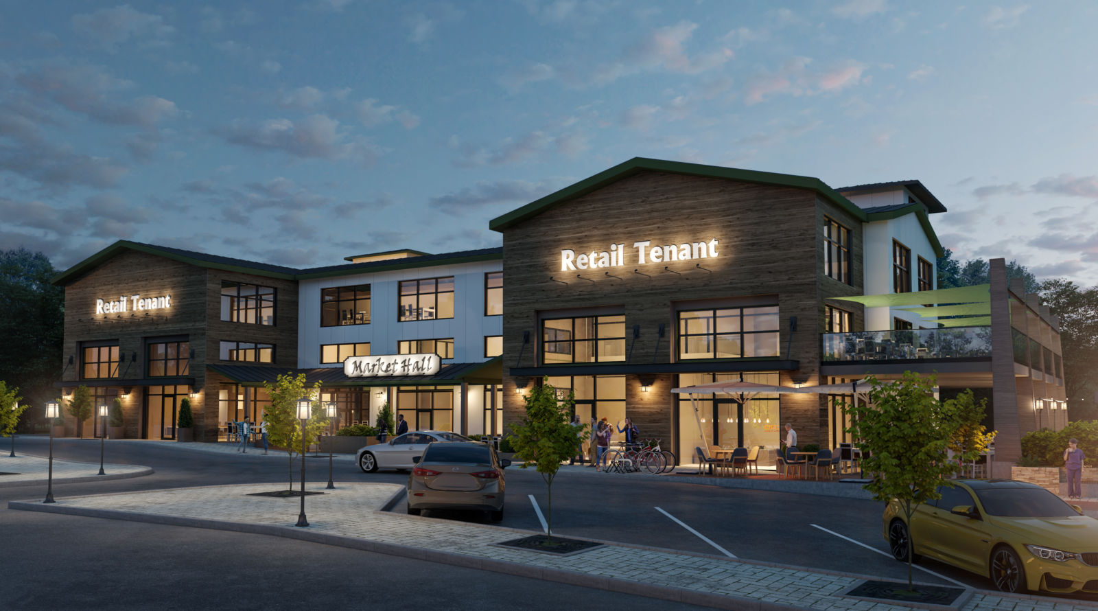 Prefab Retail Steel Building in California EcoSteel