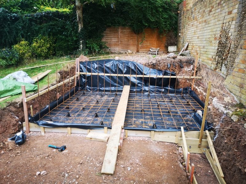 How to build a Concrete Slab or base for your Hot Tub?