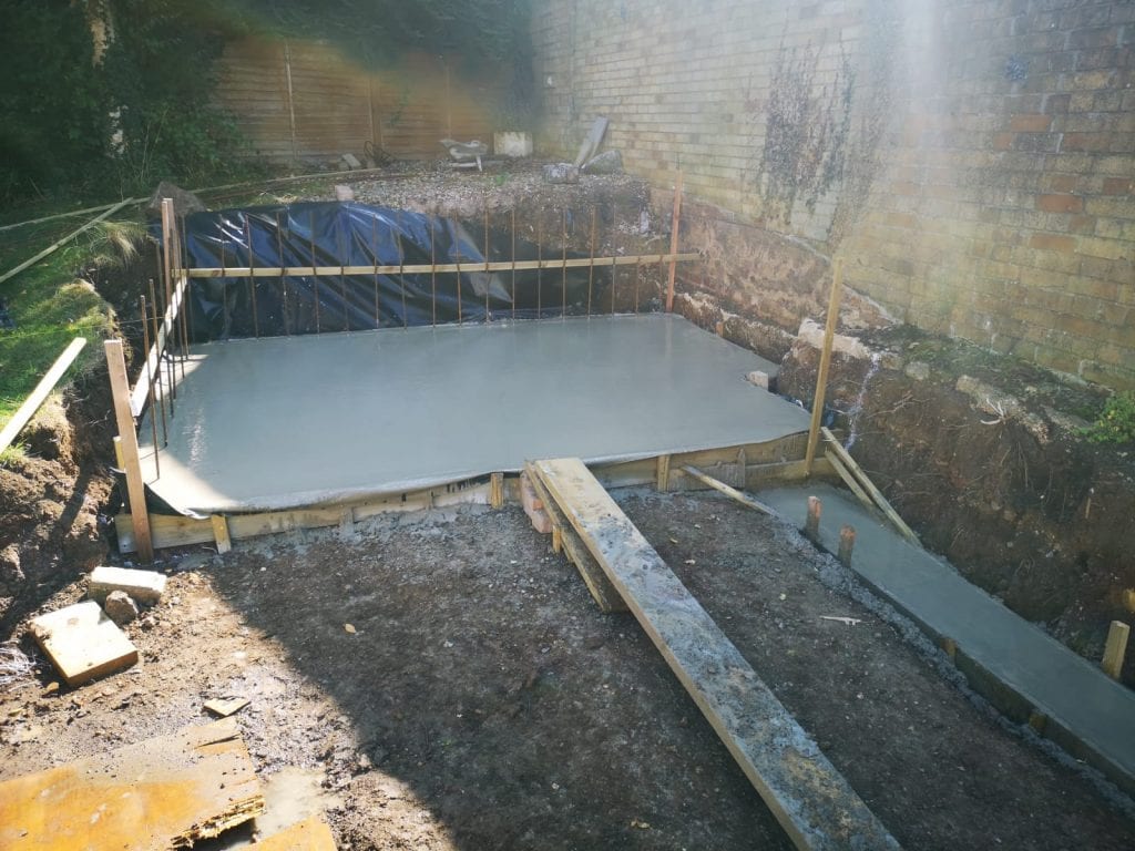How to build a Concrete Slab or base for your Hot Tub?