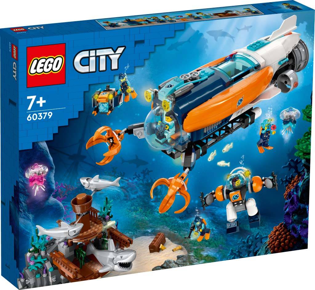 LEGO® City 60379 DeepSea Explorer Submarine Build and Play Australia