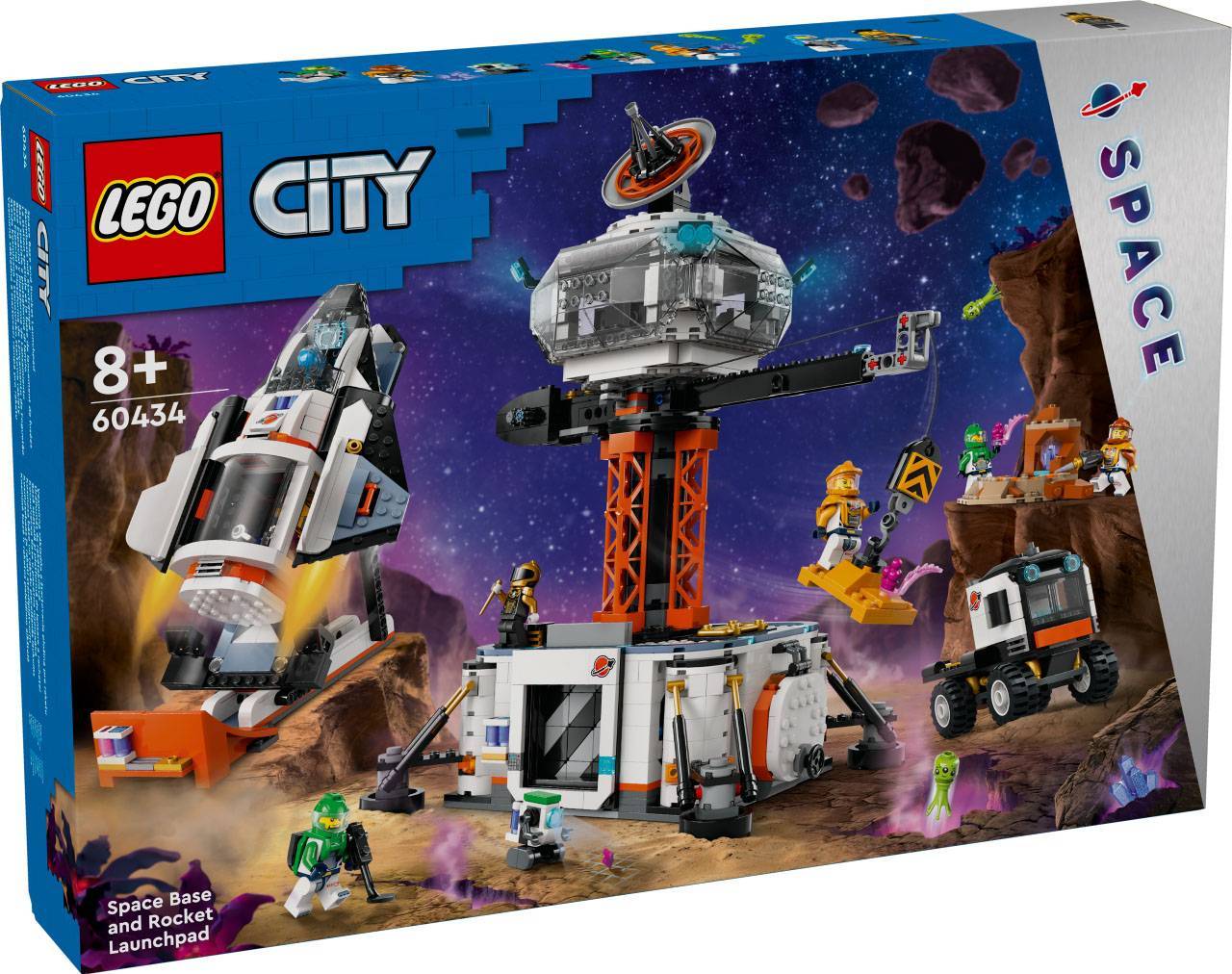 LEGO® City 60434 Space Base and Rocket Launchpad Build and Play Australia