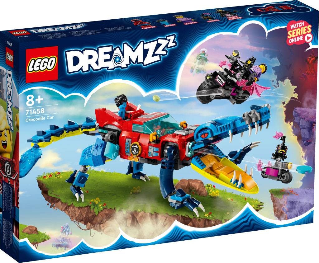 LEGO® DREAMZzz™ 71458 Crocodile Car Build and Play Australia