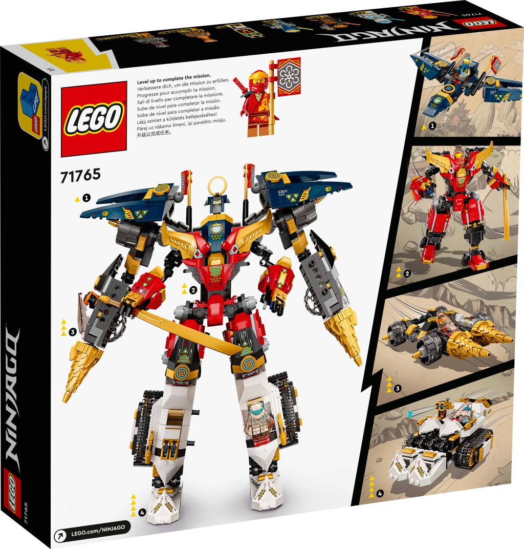 LEGO® NINJAGO 71765 Ninja Ultra Combo Mech Build and Play Australia