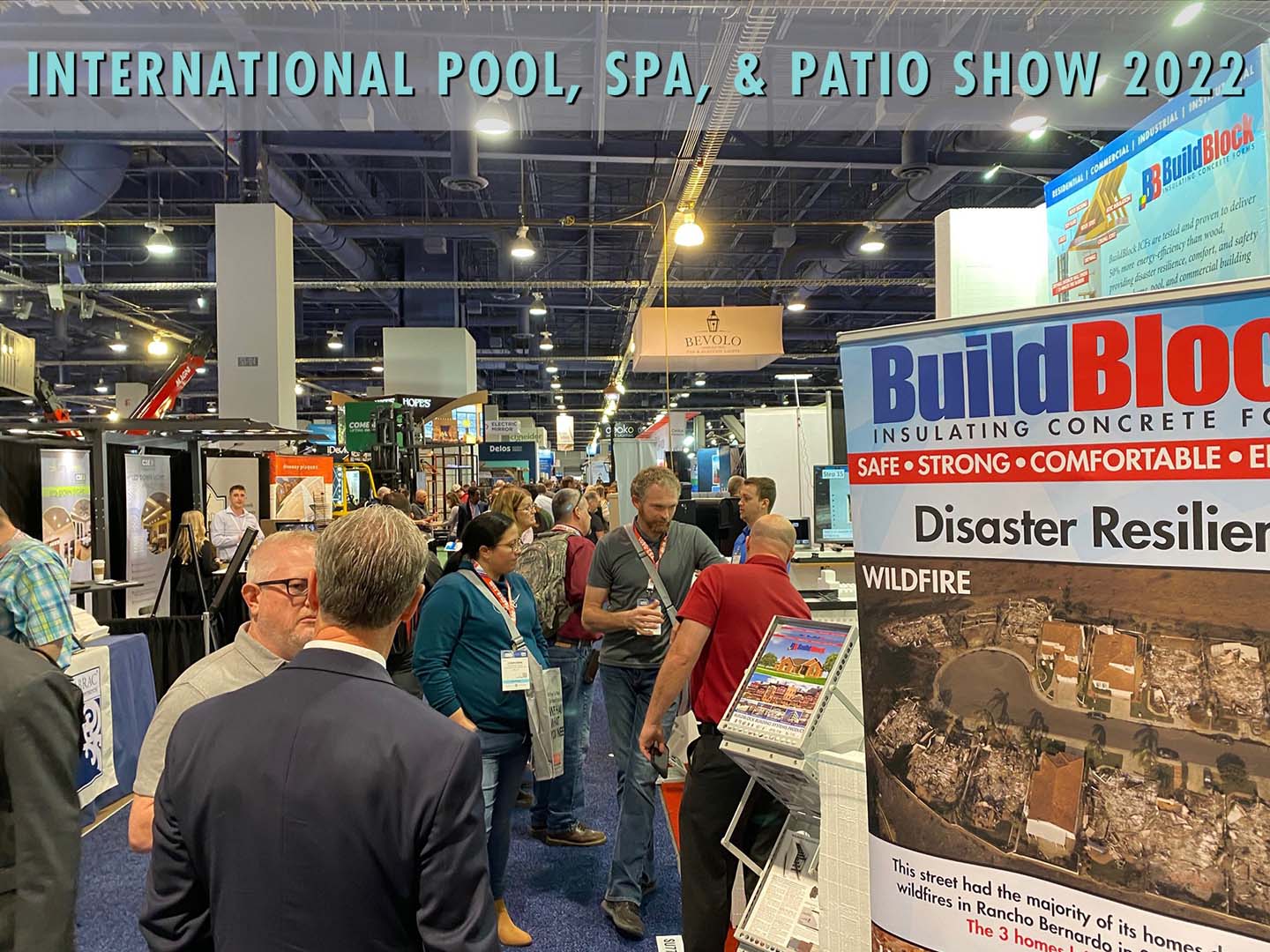 2021 International Pool, Spa, and Patio Expo BuildBlock Insulating