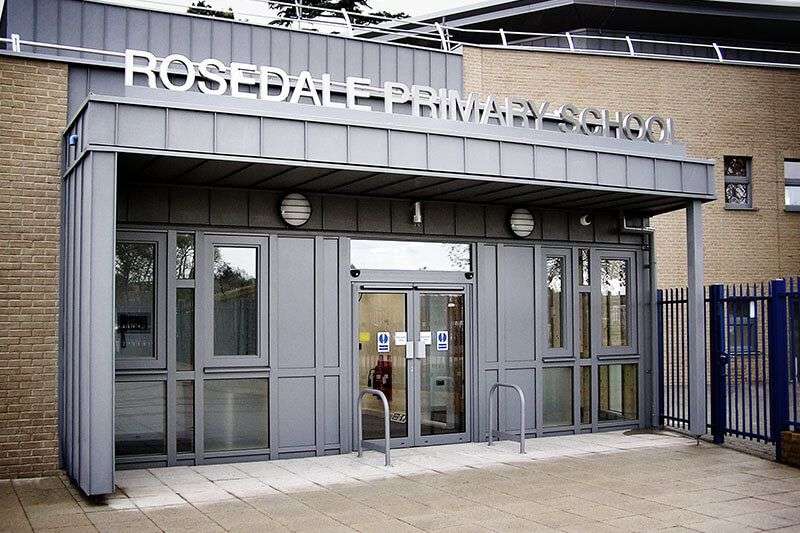 Rosedale Primary School, Hayes Composite Decking Durable