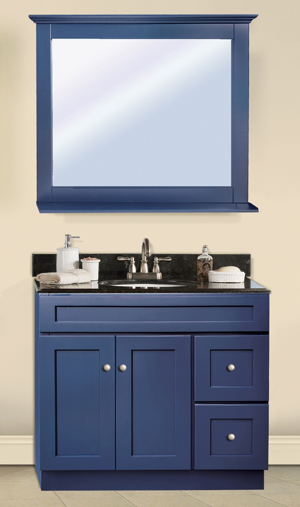 Concord Blue Bathroom Vanity Builders Surplus