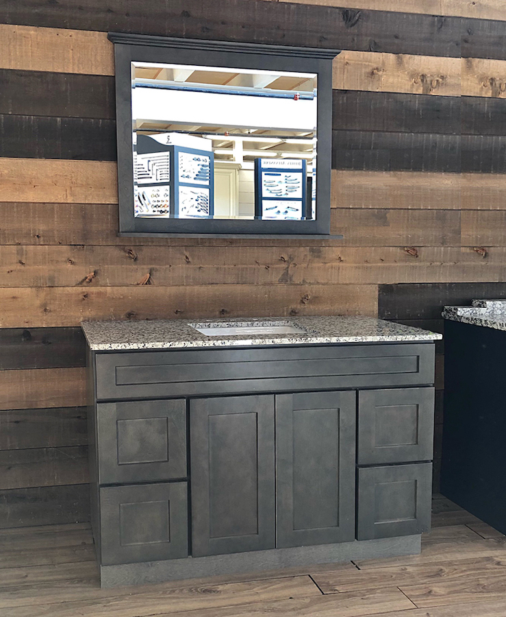 Coastal Gray Bathroom Vanity Builders Surplus