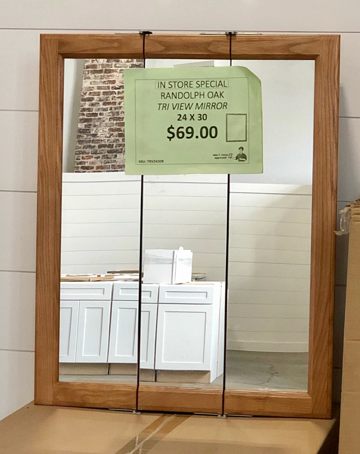 Randolph Oak Mirrors Builders Surplus