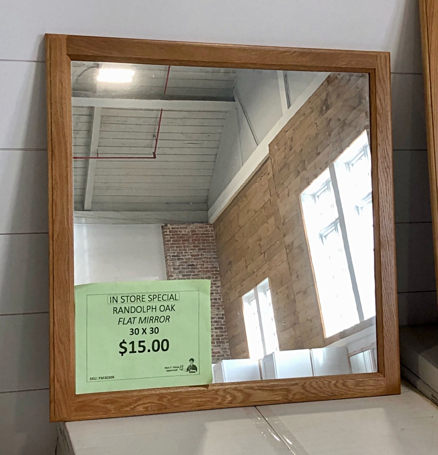 Randolph Oak Mirrors Builders Surplus