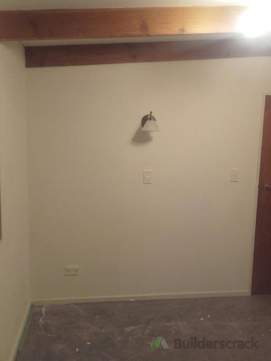 Skim coat bedroom walls ready for painting ( 339888) Builderscrack