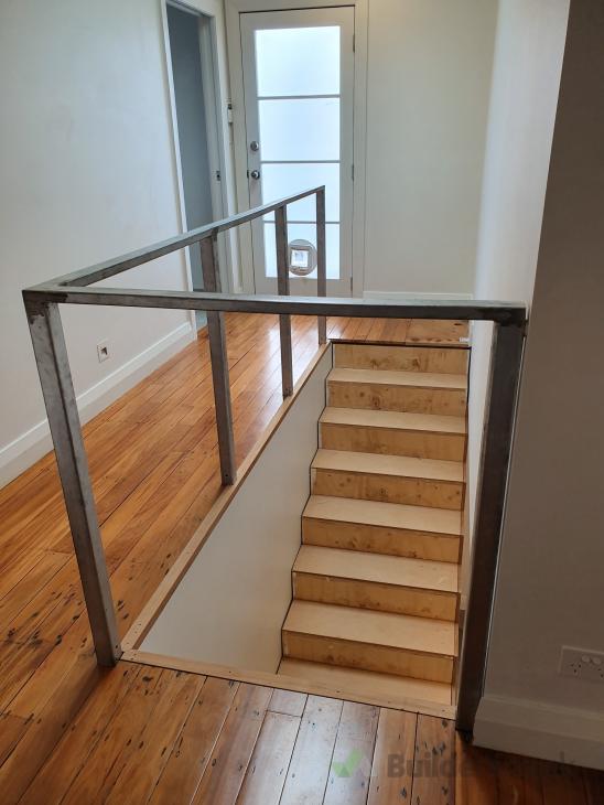 Internal powder coated handrails ( 386400) Builderscrack