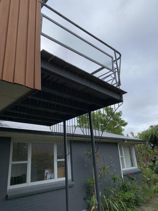 Balcony railing bring up to code ( 567796) Builderscrack