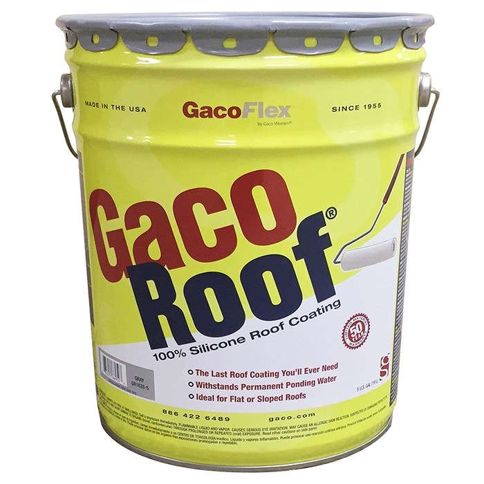 Gaco Roof Coating Gray 5 Gallon Builders Discount Center