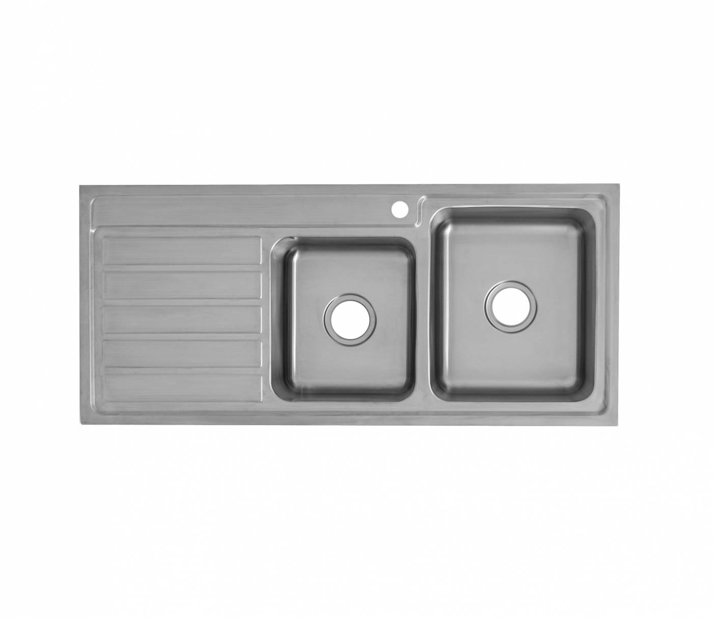 deluxe 1 & 3/4 bowl kitchen sink Builders Discount Warehouse