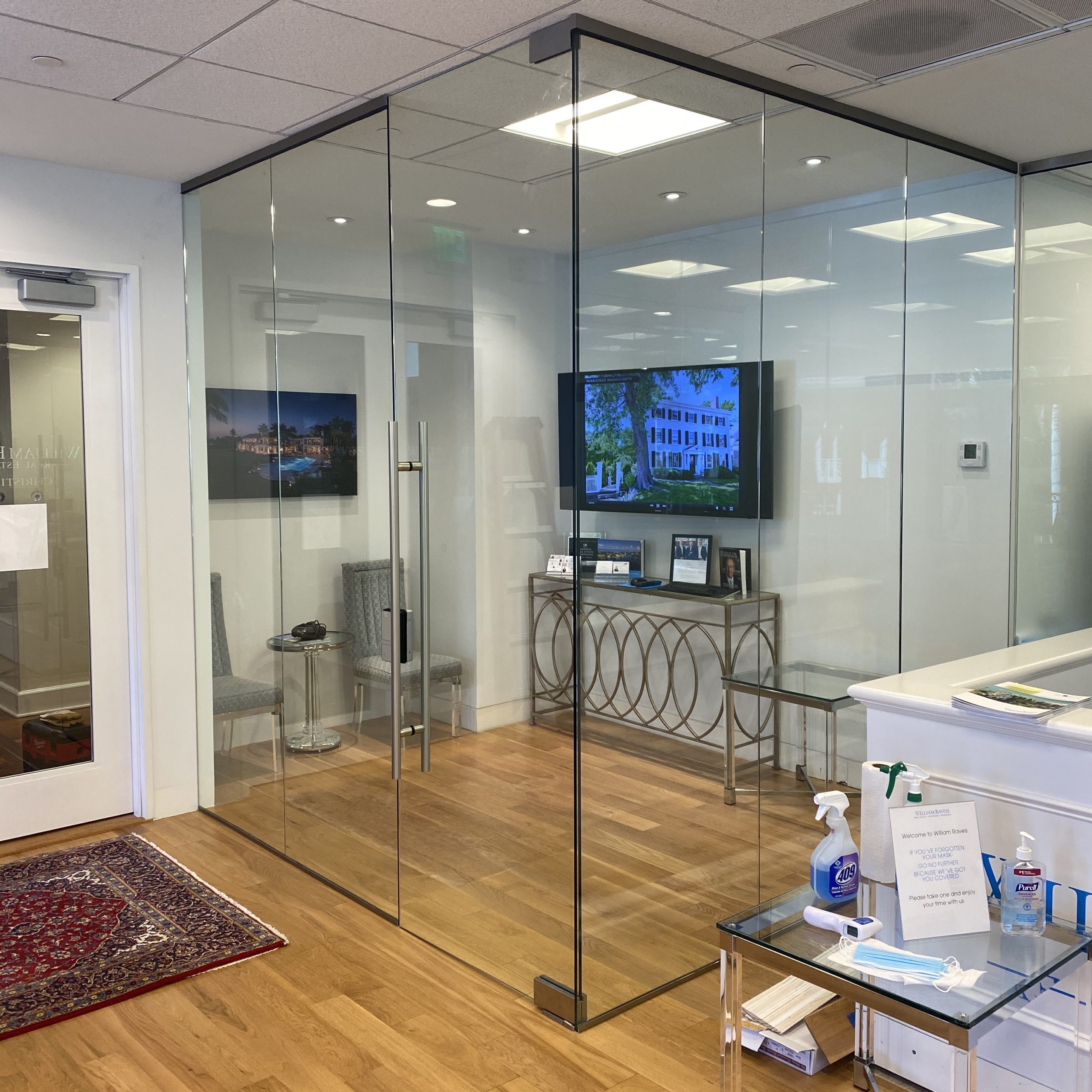 Glass Partition and Room Dividers Builders Glass of Bonita, Inc.