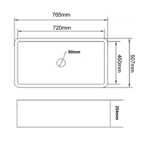 CAVARRO FARMHOUSE SINK CF301910 Builders Hardware