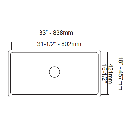 Farmhouse Sink Dimensions Amazadesign