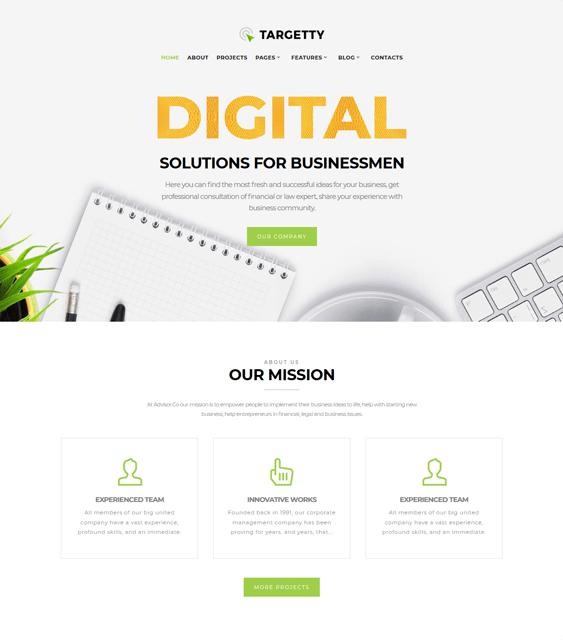 8 of the Best Advertising Agency WordPress Themes