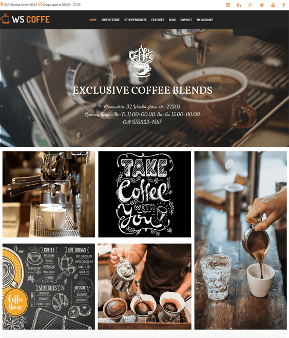 8 of the Best Coffee Shop WordPress Themes Buildify