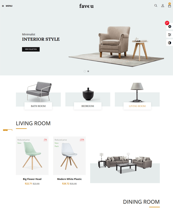 12 of the Best Themes for Furniture Stores