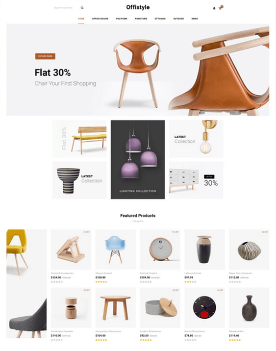 12 of the Best OpenCart Themes for Online Furniture Stores