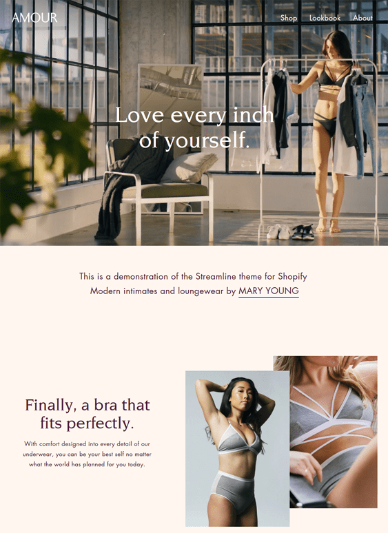 Sexy Shopify Themes For Online Lingerie And Underwear Stores