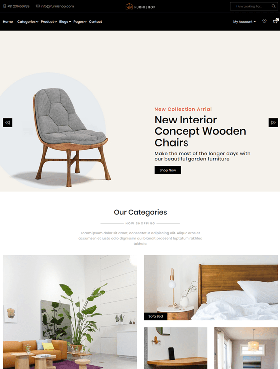 Fantastic Shopify Themes For Online Furniture Stores