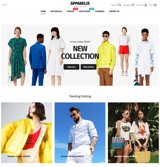 28 of the Best Fashion Shopify Themes for Selling Men and Women's
